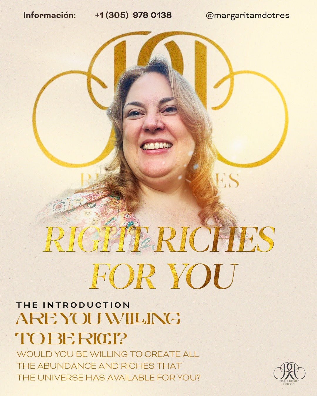 Right Riches for You: Introduction Class